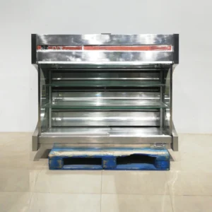 Vitrina expositora (150x55x120cm) d'ocasió procedent d'una empresa en tancament