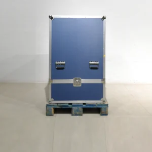 Bagul fly case blau (73x58x113cm) per a transport d'equips delicats, à udio, so, llum…