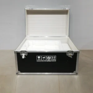 Baúl fly case (91x58x54cm) para transporte de equipos delicados, audio, sonido, iluminación...