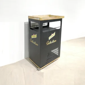 Carro SCHWEPPES de 66x41x112 cm, perfecto para bar, restaurante, hotel...