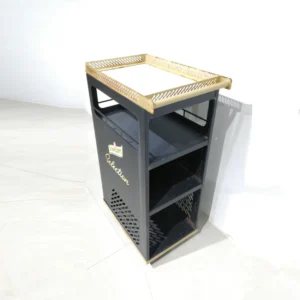 Carro SCHWEPPES de 66x41x112 cm, perfecto para bar, restaurante, hotel...