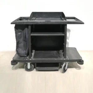 Carro de servei RUBBERMAID (150x55x127cm) de gran resistència perfecte per a ús professional