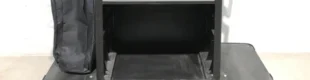 Carro de servei RUBBERMAID (150x55x127cm) de gran resistència perfecte per a ús professional