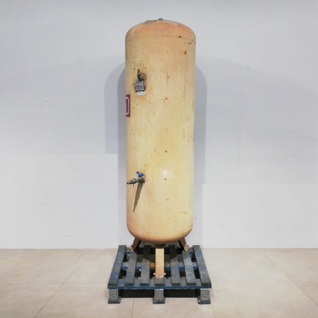 Dipòsit de compressor d'aire SERB.COMPL.L500V (ø57x200cm) de 500 litres