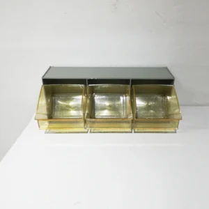 Mòdul de 3 calaixos d'organització (60x17x24cm) procedents d'una empresa en tancament