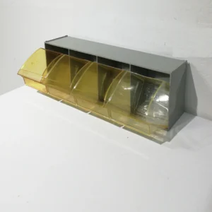 Módulo de 4 cajones de organizacion (60x15x21cm) procedentes de una empresa en cierre