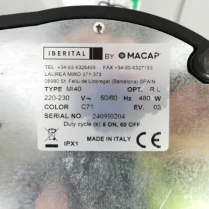 Molinet de cafè MACAR MI40 perfecte per a bar, restaurant, cuina comunitària…