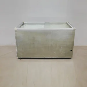 Congelador (151x64x92cm) d'ocasió perfecte per a botiga, bar, geladeria...