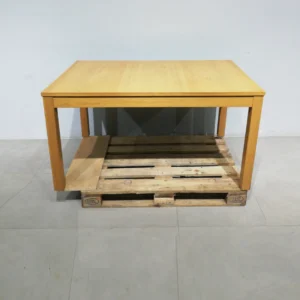 Taula de fusta per a menjador (140x84x74cm) extensible fins 220cm de gran qualitat