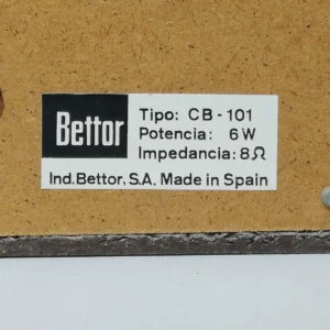 Altaveus BETTOR CB-101 d'ocasió de 6 watts de potència en venda per desús