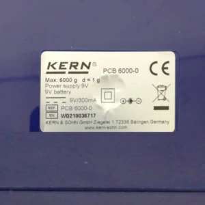 Balanza digital KERN PCB6000-0 de ocasión, perfecta tanto para uso profesional como doméstico