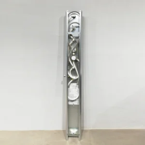 Columna de dutxa 19x13x115cm per a hidromassatge feta d'acer inoxidable