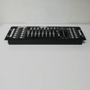 Controlador d'il·luminació DJ DMX-512 amb 192 canals DMX i 12 escàners de 16 canals cadascun