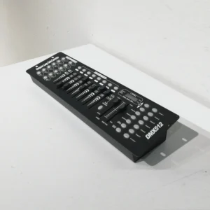 Controlador d'il·luminació DJ DMX-512 amb 192 canals DMX i 12 escàners de 16 canals cadascun