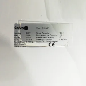 Frigorífico con congelador SALVO FR1357 perfecto tanto para uso doméstico como profesional