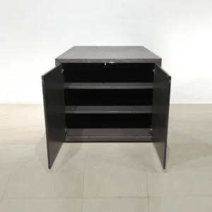 Armari auxiliar quadrat 120x120x106cm d'ocasió amb molt espai d'emmagatzematge