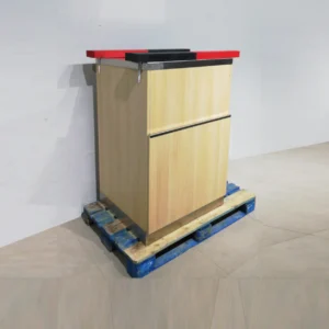 Mueble para cubo de basura 73x71x124cm, perfecto para bar, restaurante, hotel…