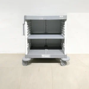 Carro auxiliar multiusos TTS 87x55x107cm de plàstic amb 3 prestatges
