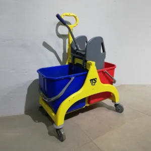 Carro de limpieza (72x39x93cm) de gran calidad i resistencia, perfecto para uso profesional