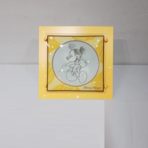 Làmpada infatil de sostre 38x38x21cm de Mickey Mouse d'ocasió en bon estat