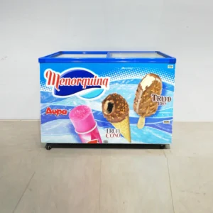 Congelador FRIZZIA F400TV (103x67x92cm) de ocasión perfecto para tienda, bar, heladería...