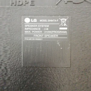 Altaveus LG SH94TA-F de ø29x115cm de 310 watts de potència de en venda per desús