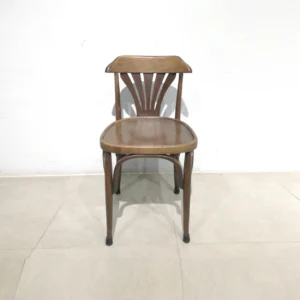 Cadira de fusta tipus Thonet per a menjador de 42x40x78cm de segona mà