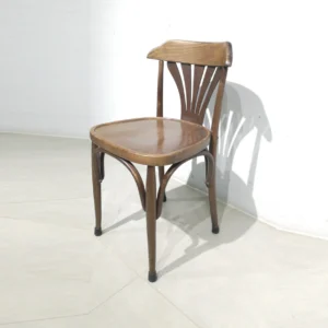 Cadira de fusta tipus Thonet per a menjador de 42x40x78cm de segona mà