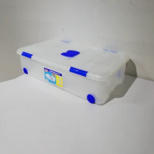 Caja de almacenamiento PLASTIC FORTE 30 litros de plástico con ruedas