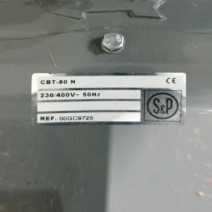 Turbina centrífuga S&P CBT-80N de media presión y simple aspiración