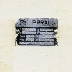 Pastadora de dos braços P.PRAT 99x140x165cm d'ocasió perfecta per a forn, pastisseria…