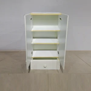 Armari de paret fet de melamina de color blanc (48x22x91cm)