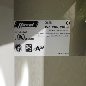 Cuadro eléctrico industrial de control y distribución HIMEL CRN-KT de segunda mano
