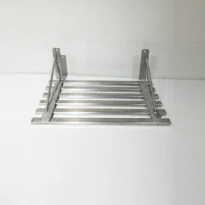 Estante de acero inoxidable apto para uso alimentario de 60x40x19cm