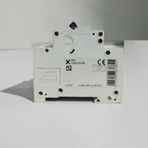 Interruptor magnetotérmico MOELLER CLS6-C16-2 de 2 polos de 16A de corriente nominal.