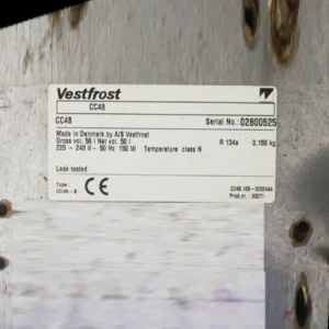 Frigorífico cilíndrico de latas VESTFROST CC48 de segunda mano en buenas condiciones