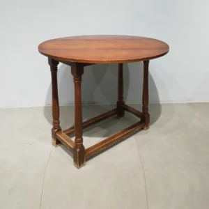 Taula rodona de fusta ø91x72cm perfecta tant per a ús domèstic com professional